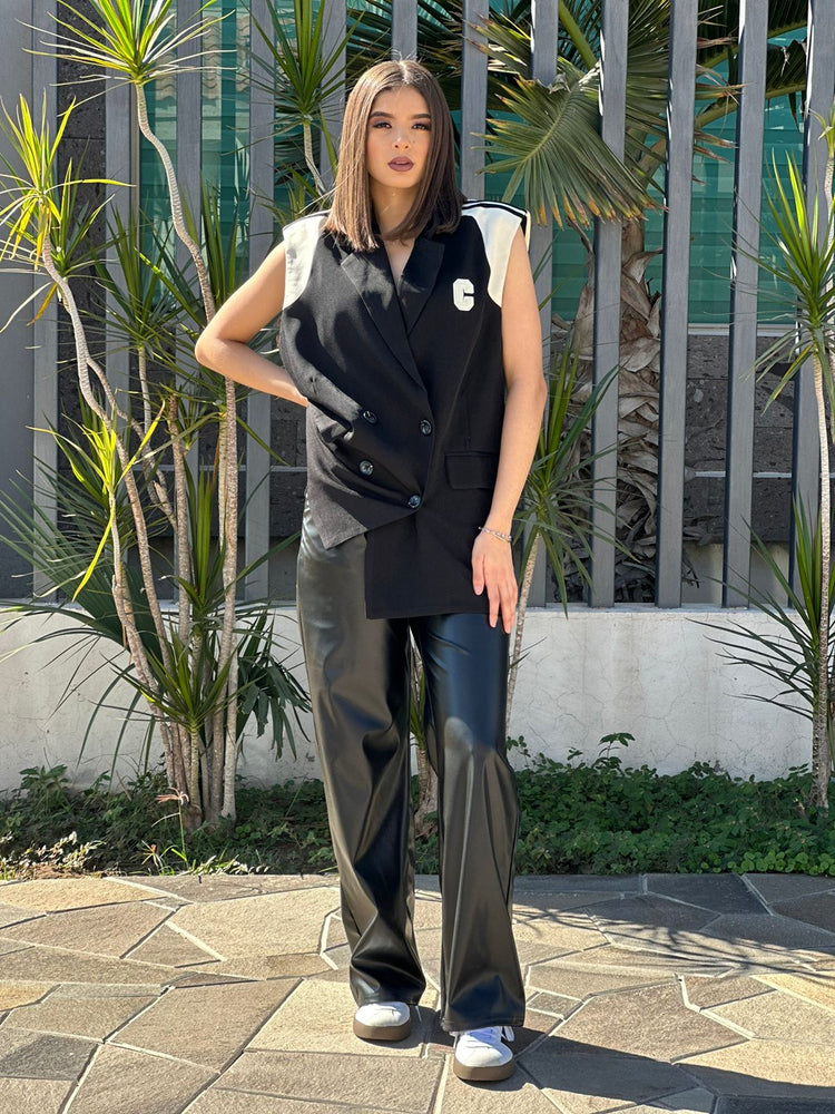 VARSITY CHIC VEST