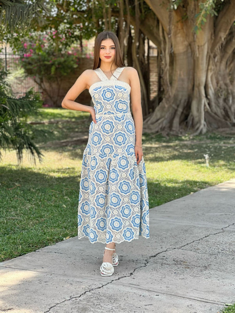 BLUE DRESS