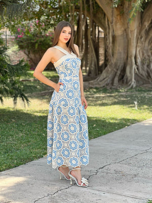 BLUE DRESS