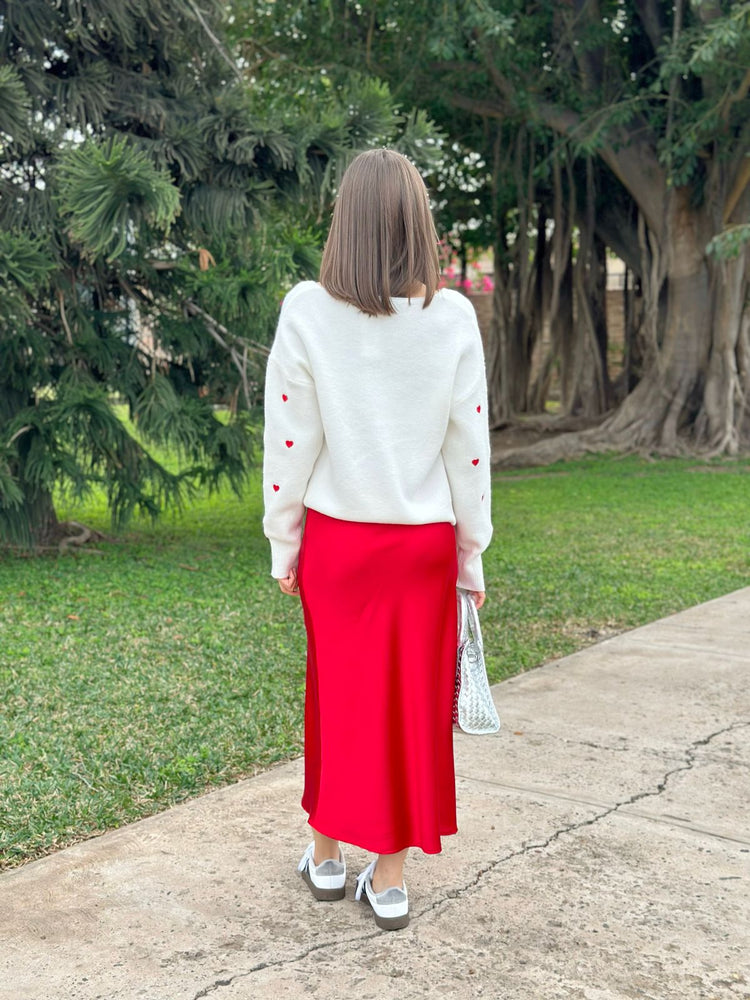 FALDA ROJA PASIÓN