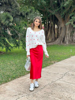 FALDA ROJA PASIÓN