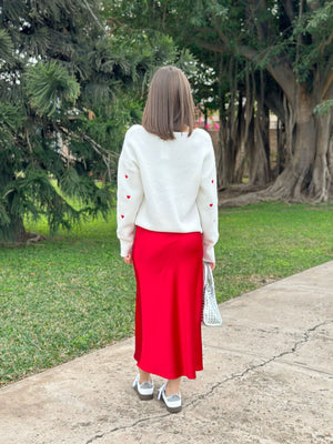 FALDA ROJA PASIÓN