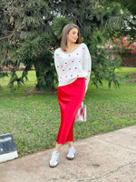 FALDA ROJA PASIÓN