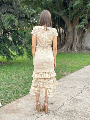 ENCAJE BEIGE