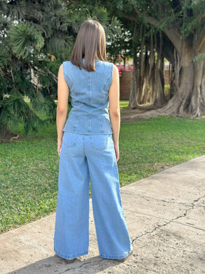 CHALECO DENIM