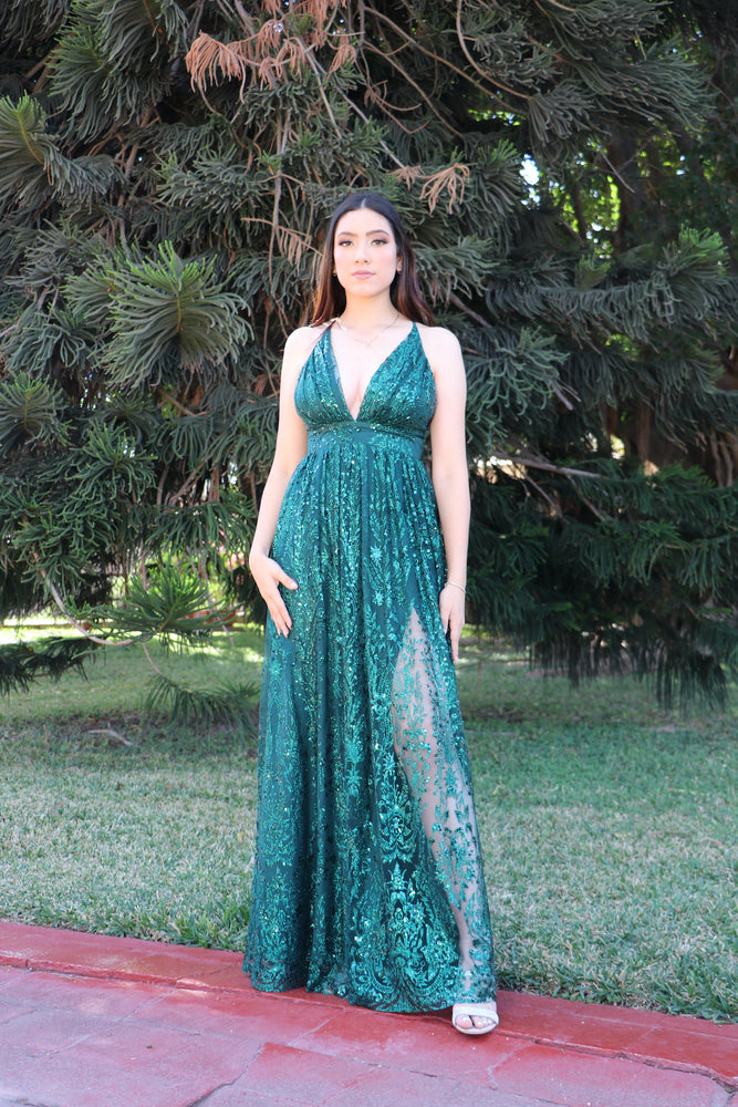 KENZIE GREEN DRESS