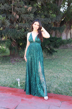 KENZIE GREEN DRESS
