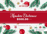 Monedero electrónico navideño
